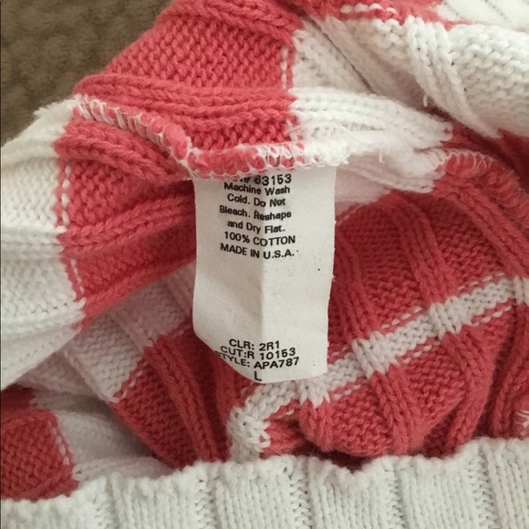 Vintage Rampage striped sweater tank top - Picture 6 of 7